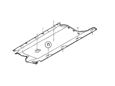 Kia 84217C6500 Pad U