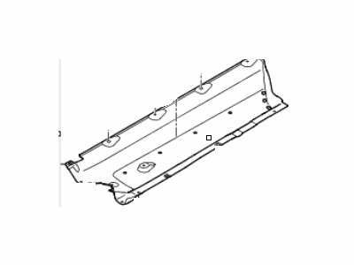 Kia 84227C6500 Under Cover Assembly,RH