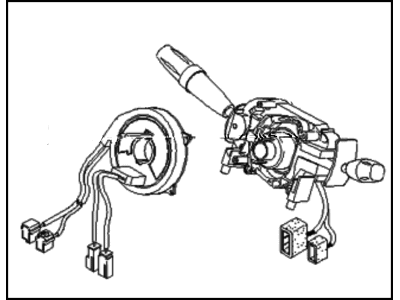 Kia Sportage Headlight Switch - 0K0AF66120B