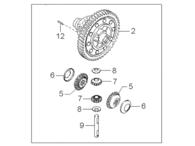 Kia 0G56027190