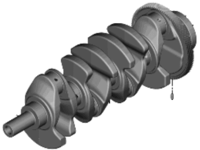 Kia Stinger Crankshaft - 6Y21M2TA01