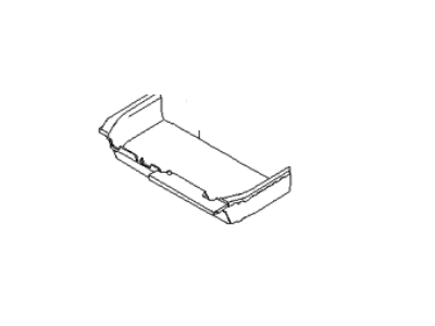 Kia 842654D200CS Carpet Assembly-Rear Floor