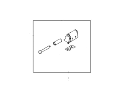 2001 Kia Sportage Door Hinge - 0K01862210