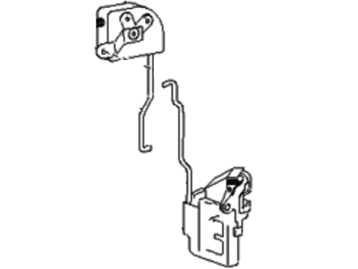 Kia 813203C001 Front Door Latch Assembly, Right