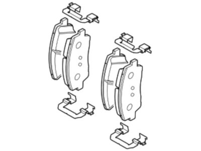 Kia 58101J5A50 Pad Kit-Front Disc Brake