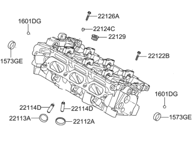 2022 Kia Stinger Cylinder Head - 542G53LA0A