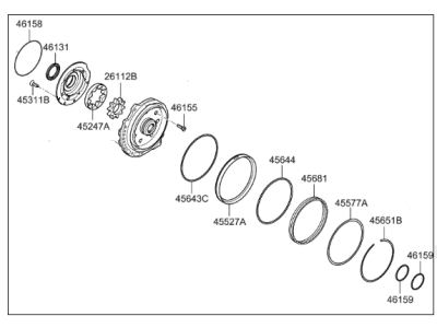 Kia 461003B660