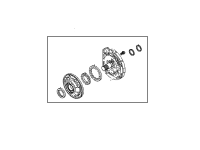 2004 Kia Amanti Oil Pump - 4611039500