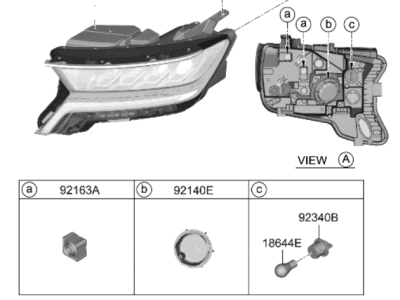 Kia 92101P4100