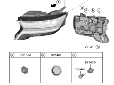 Kia 92102P4100