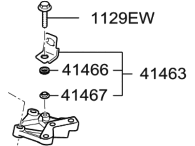 Kia 4312032001 Bracket-Transmission Support