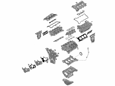 Kia 209103NA03A Gasket Kit-Engine Ov