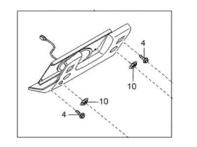 Kia UK04L57K70A70 Knee Air Bag Module Assembly