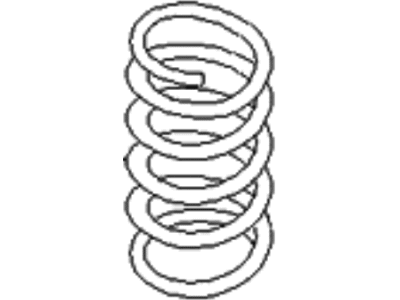 Kia 0K2A334011 Front Coil Spring