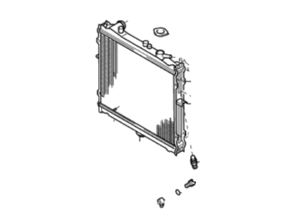 Kia Sportage Radiator - 0K01215200A