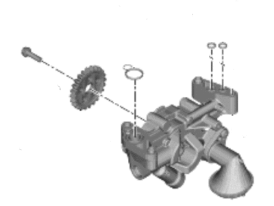 2024 Kia Sportage Oil Pump - 213102M800