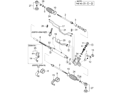 Kia 0K30B32110A