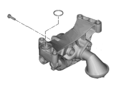 2021 Kia Rio Oil Pump - 213102M000