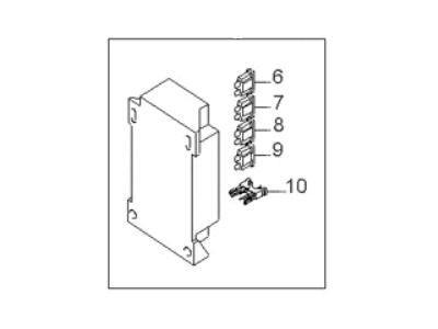 Kia Sportage Fuse Box - 0K01B66730