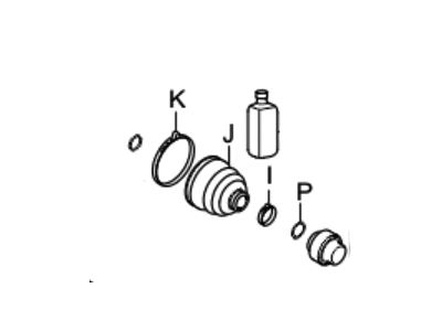 Kia 495843Q700 Damper Kit-Front Axle Dynamic