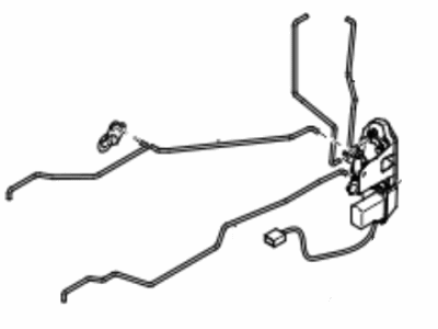 2002 Kia Spectra Door Lock Actuator - 0K2N259310A