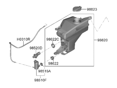 Kia 98610CV600