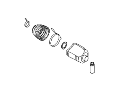 2000 Kia Sportage CV Joint - 0K01222620