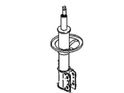 Kia 0K2A334900D Front Shock Absorber Assembly, Left