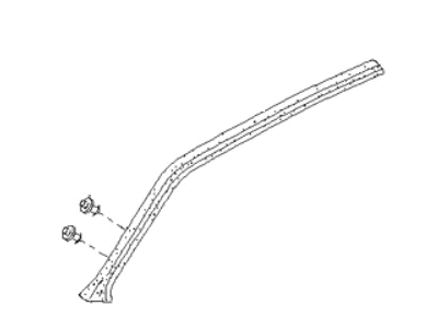 1999 Kia Sportage Door Seal - 0K01858770B