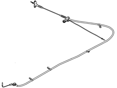 Kia 597703E100 Cable Assembly-Park Brake