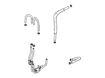 Kia Oil Cooler Hose - 254703F200