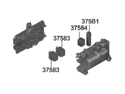 Kia 37514G2110 Relay Assy-Power