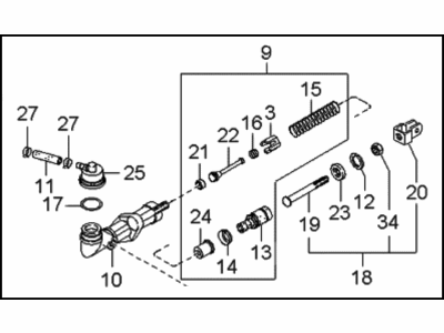 Kia 0K2A141400C