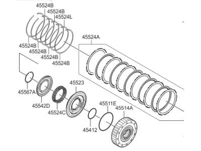 Kia 455103B200