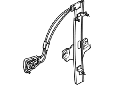 Kia 0K2A272560D REGULATER Assembly-Window,RH