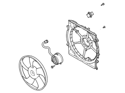 Kia Optima Fan Blade - 25380D5200