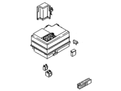 Kia 0K2AA67JB0D Assembly-Junction Block