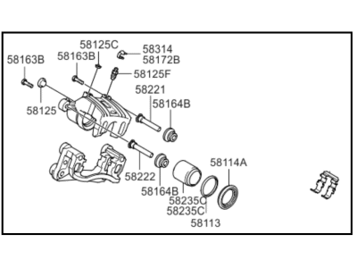 Kia 583114DA00