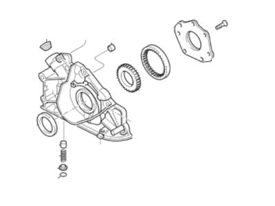 Kia Sportage Oil Pump - 213103X000