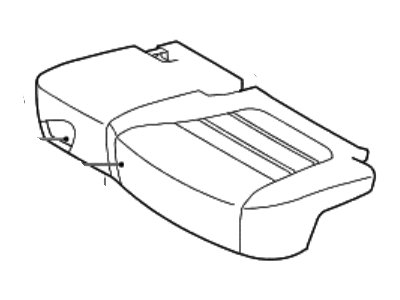 Kia 89160C6301C66 2Nd Seat Covering Assembly