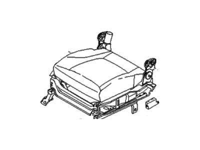 Kia 882003F030NF2 Cushion Assembly-Front Seat,R