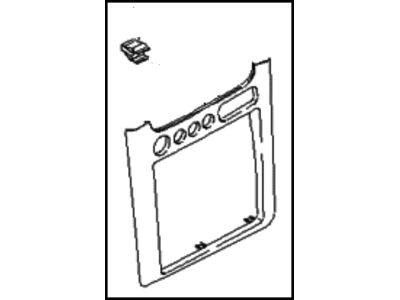 Kia 0K08K64270 Panel Assembly-Center