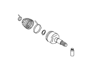 2001 Kia Sportage CV Joint - 0K01222520A