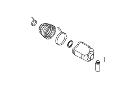 2001 Kia Sportage CV Joint - 0K01222620A