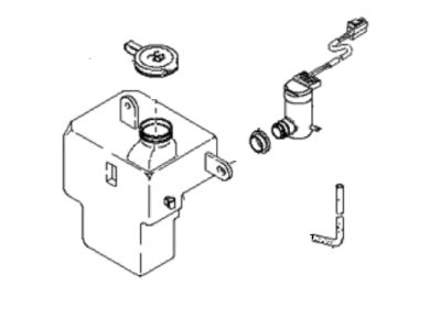 2003 Kia Sedona Washer Reservoir - 0K55467480D