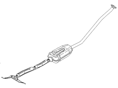 Kia 0K2NB40300E Pressure Silencer Assembly