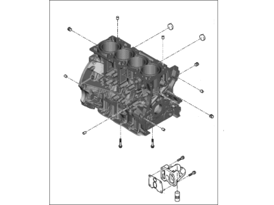 Kia 311132GK04 Block Assembly-Cylinder