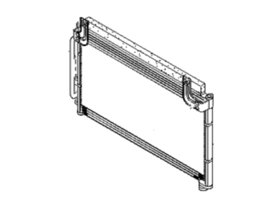 Kia 0K30A61480D Main-Condenser