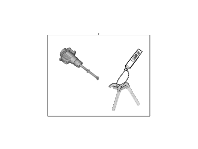 Kia 81905AT040 KEY & CYLINDER SET-L