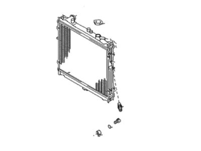 Kia Sportage Radiator - 0K01215200